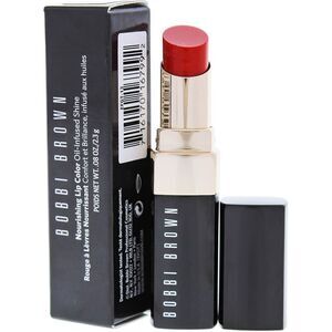 Bobbi Brown Nourishing‎ Lip Color POPPY .08 OZ RED Tube Lipstick Full Size